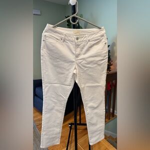 Coldwater Creek Off-White Denim Jeans